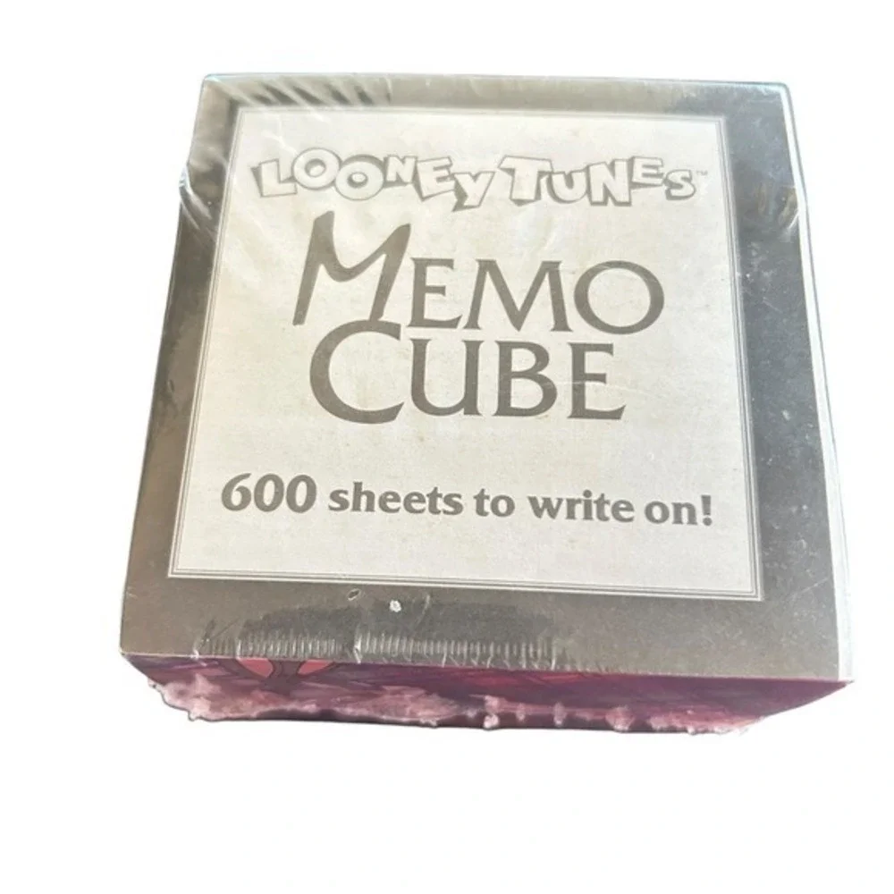 Looney Tunes Bugs Bunny 600 Sheets Memo Cube Nelson Graphomania 1995 Warner Bros